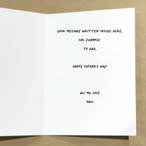 Golf Father's Day Card - Dad Golf Father's Day Card - Dad Golf Card - Golf - Father's Day image 7