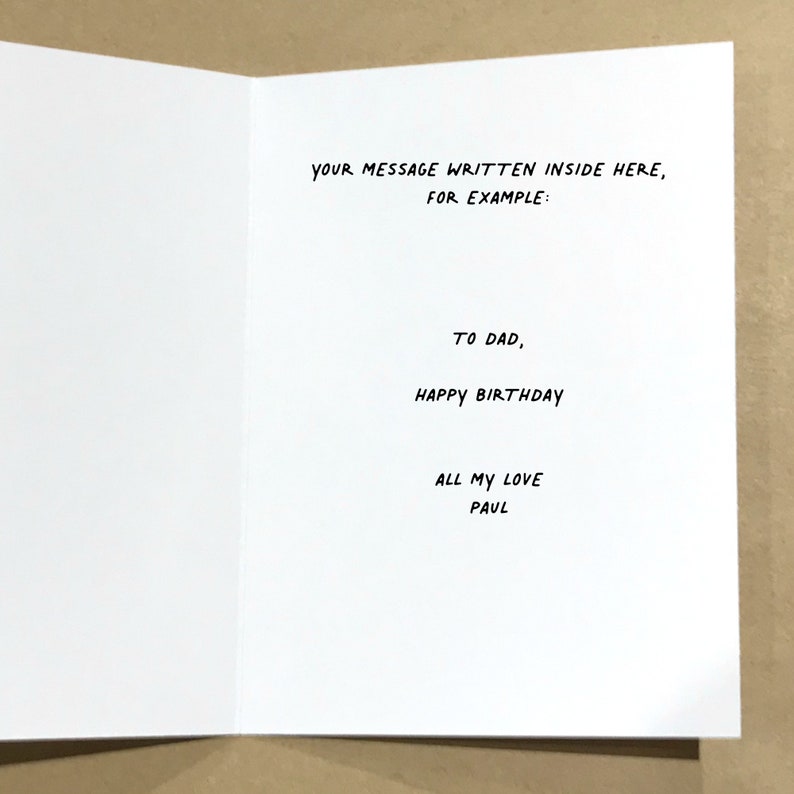 Funny Dad Birthday Card Sarcastic Card for Dad Dad's Hard to Buy for image 7