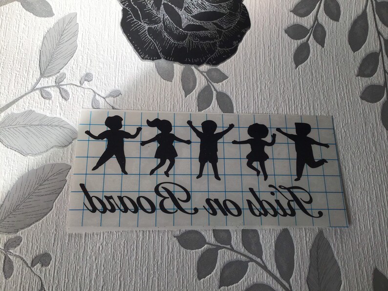 Kids on Board Baby on Board Twins on Board car window vinyl decal sticker many colours