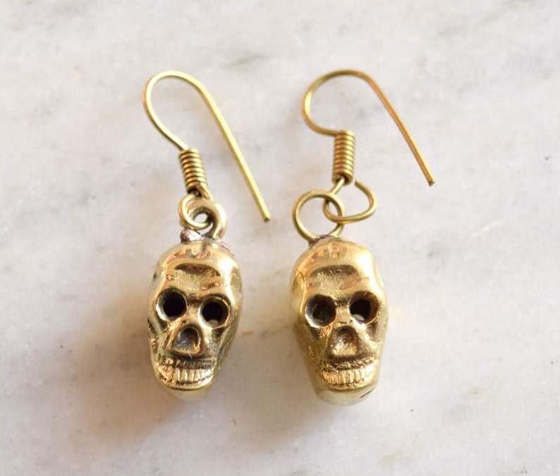 Brass earrings tribal earring Gypsy Earring 637 Girls Earring Hoop Earring Women Earring Gypsy Earring