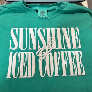 Cute summer comfort color tee shirt