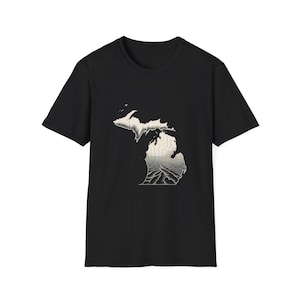 Michail Greene Lakes Unisex T-Shirt, Lake Michigan Lake T-Shirt, Great Lakes Shirt, Vintage Lake Griffig T-Shirt, Lake Green Lakes T-Shirt