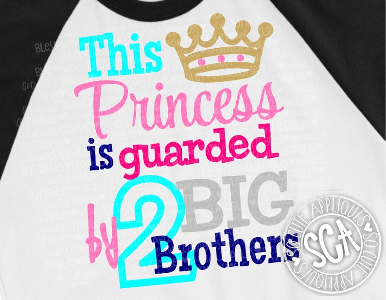 Download Socuteappliques Little Sister Svg Little Princess Svg This Princess Has 2 Big Brothers Baby Girl Svg Design New Baby Svg Clip Art Art Collectibles Vadel Com