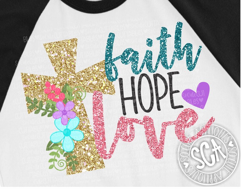 Download Faith hope love svg Cross clipart Easter cross Christian ...