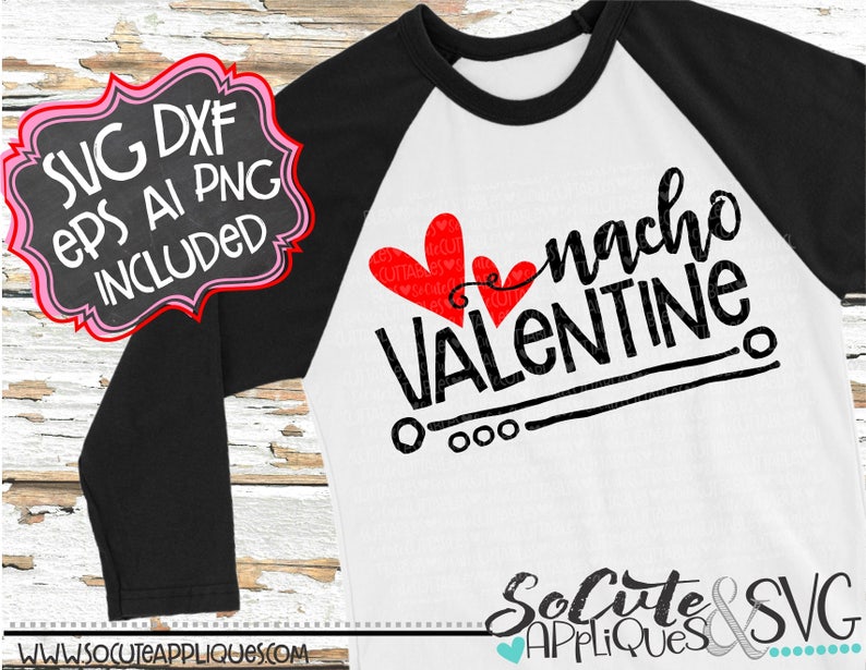 Download Nacho Valentine svg socuteappliques Valentines Day SVG | Etsy