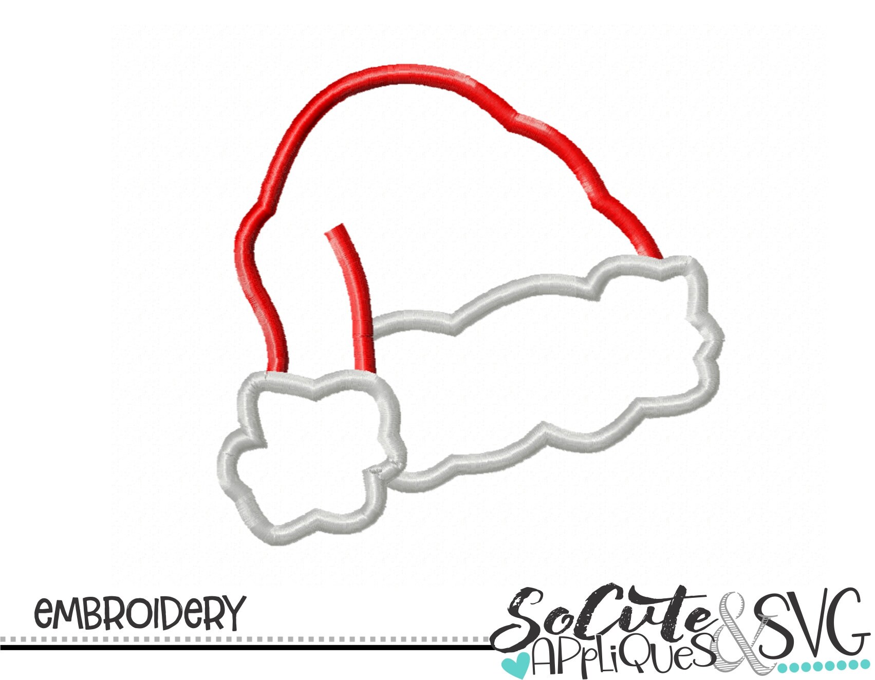 Christmas embroidery santa hat merry christmas embroidery  etsy Christmas embroidery santa hat merry christmas embroidery  etsy