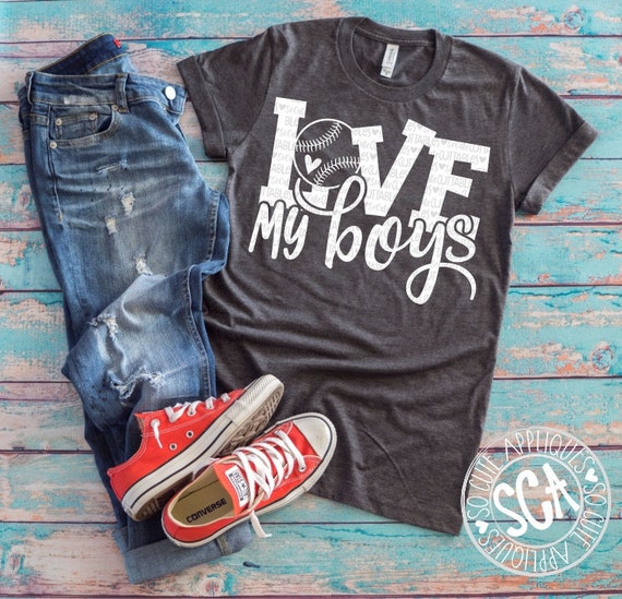Baseball Svg Baseball Mom Love My Boys Svg Baseball Etsy