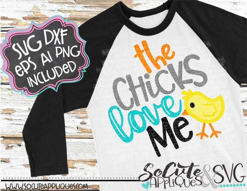 Download The chicks love me Easter SVG Boys Easter svg Easter bunny | Etsy