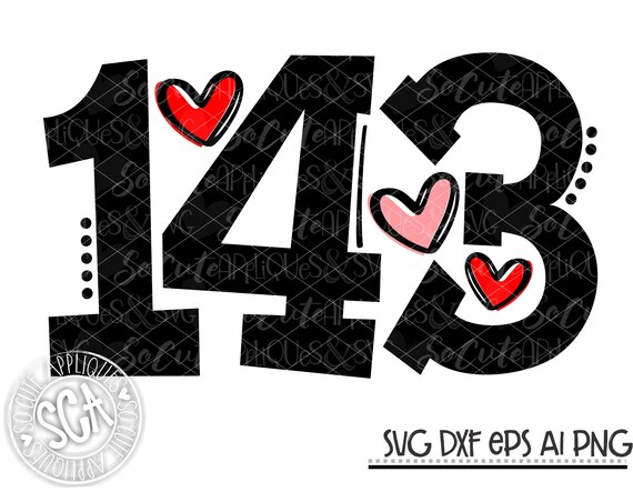 143 I Love You Logo
