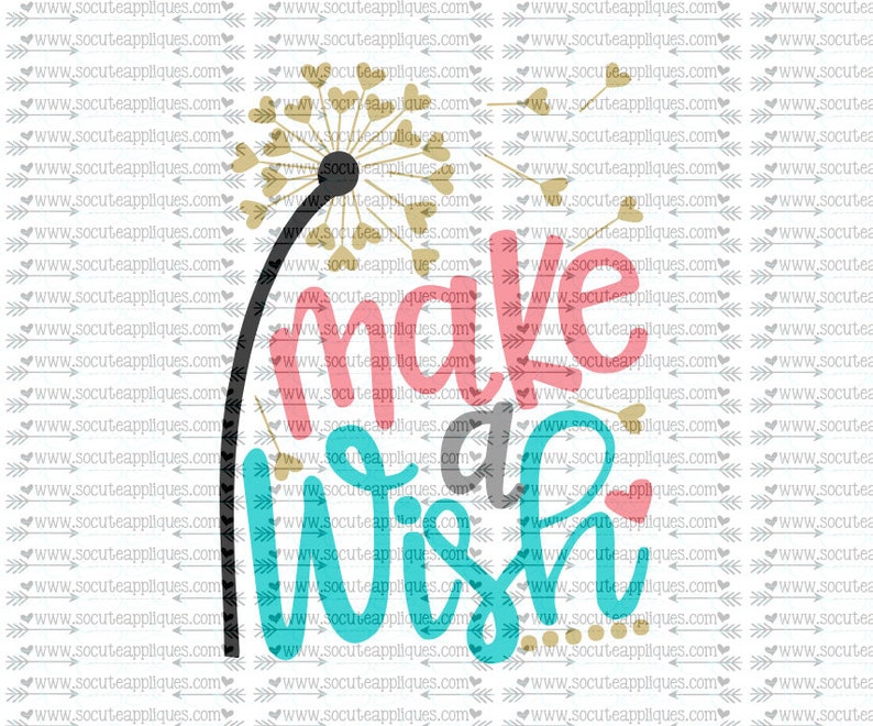 Free Free 204 Dandelion Make A Wish Svg SVG PNG EPS DXF File