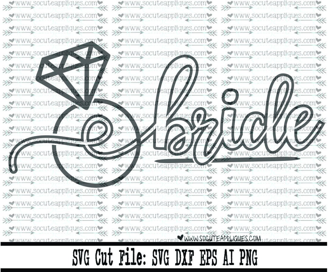 Download Wedding Svg Bridal Crew Svg Wedding Announcement Svg Bride Etsy