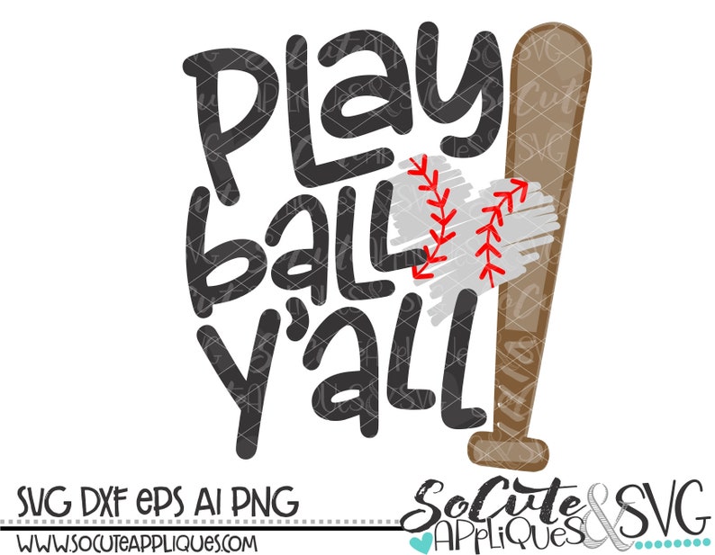 Free Free Baseball Yall Svg 169 SVG PNG EPS DXF File