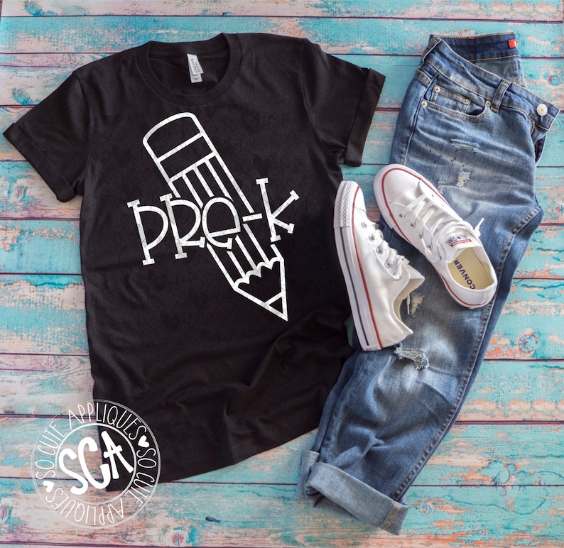 Download Back to school Pre-K SVG school cut file school shirt svg ...