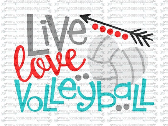 Free Free 238 Live Love Volleyball Svg SVG PNG EPS DXF File