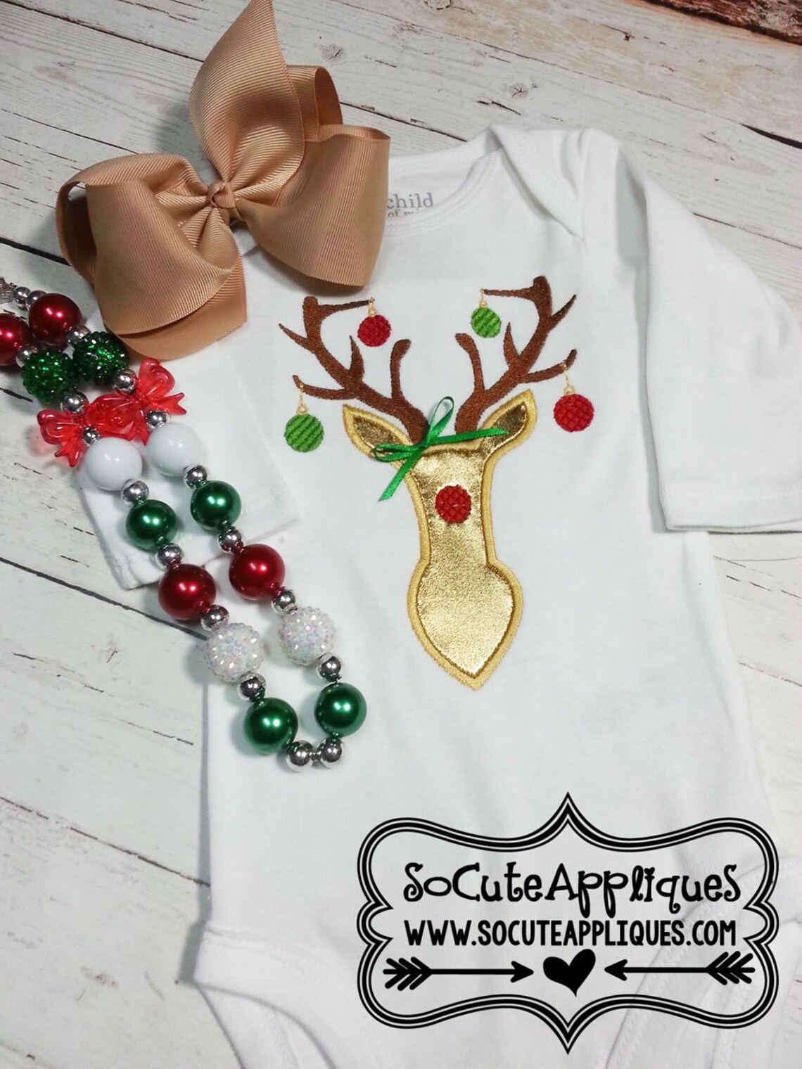 Embroidery Design 5x7 6x10 8x12 UGLY SWEATER Reindeer Etsy