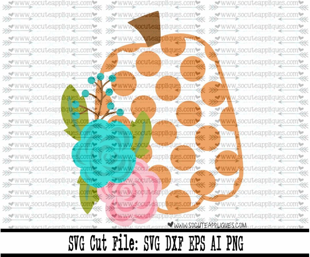 Download Pumpkin SVG Pumpkin Flower svg Thanksgiving svg | Etsy