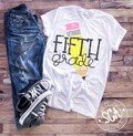 Back to school, 5th Grade SVG, school cut file, school shirt, svg file, 1st day of school, teacher shirt design, pencil, socuteappliques