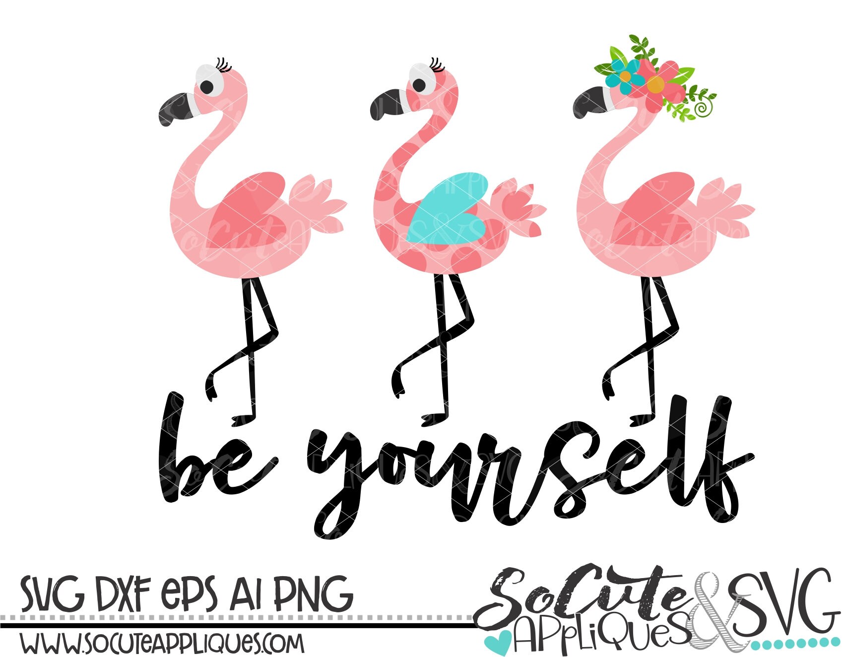 Download Flamingo flamingo svg Be yourself pink flamingo svg file | Etsy