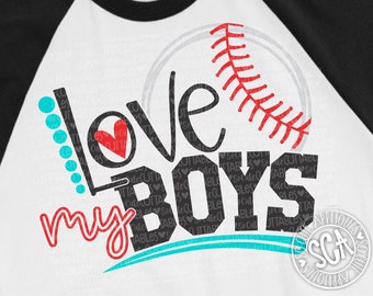 Baseball mom svg design, love my boys baseball svg, baseball svg sayings, baseball cut file, baseball mama svg, socuteappliques