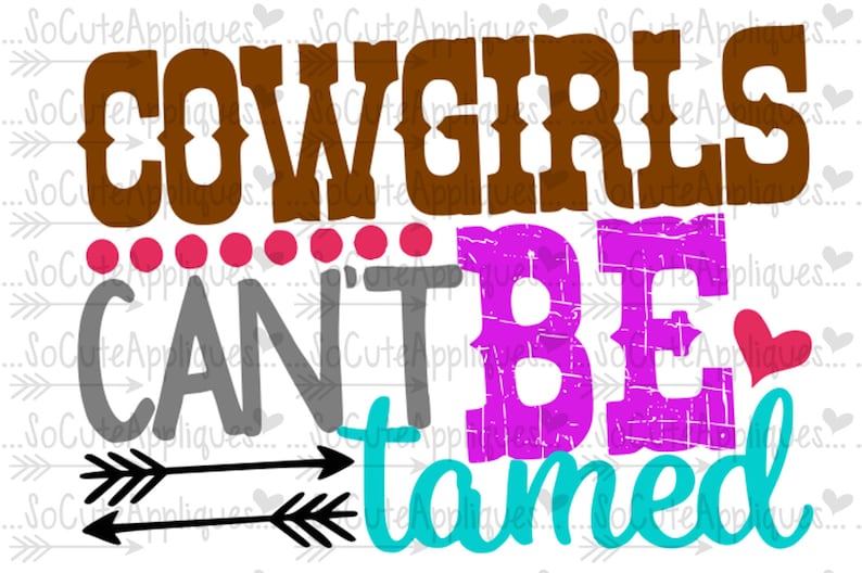 Download Cowgirl SVG Cowgirls can't be tamed svg cowboy svg | Etsy