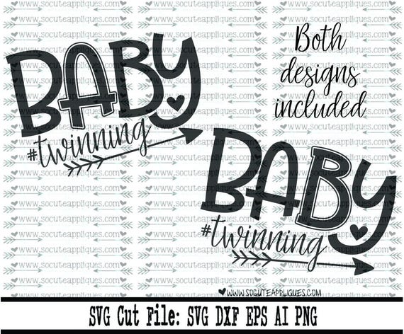 Download Twin Svg Twin Sister Svg New Baby Svg Birth Announcement Etsy