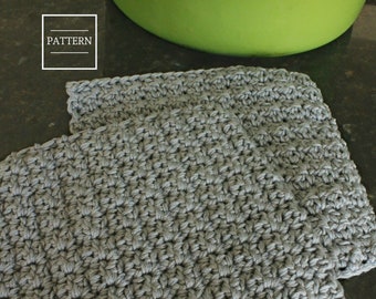 Modern Farmhouse Crochet Cotton Hot Pad Pattern / Housewarming Gift