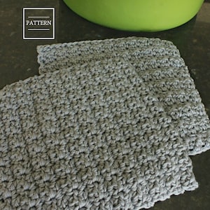 Modern Farmhouse Crochet Cotton Hot Pad Pattern / Housewarming Gift