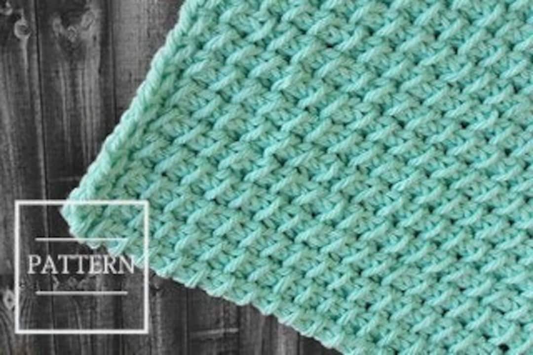 Knit Hot Pad Pattern / Knitting Pattern / Knit Potholder Pattern