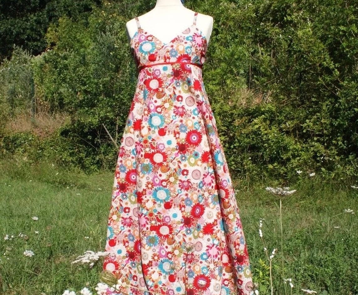 Robe en liberty femme sale