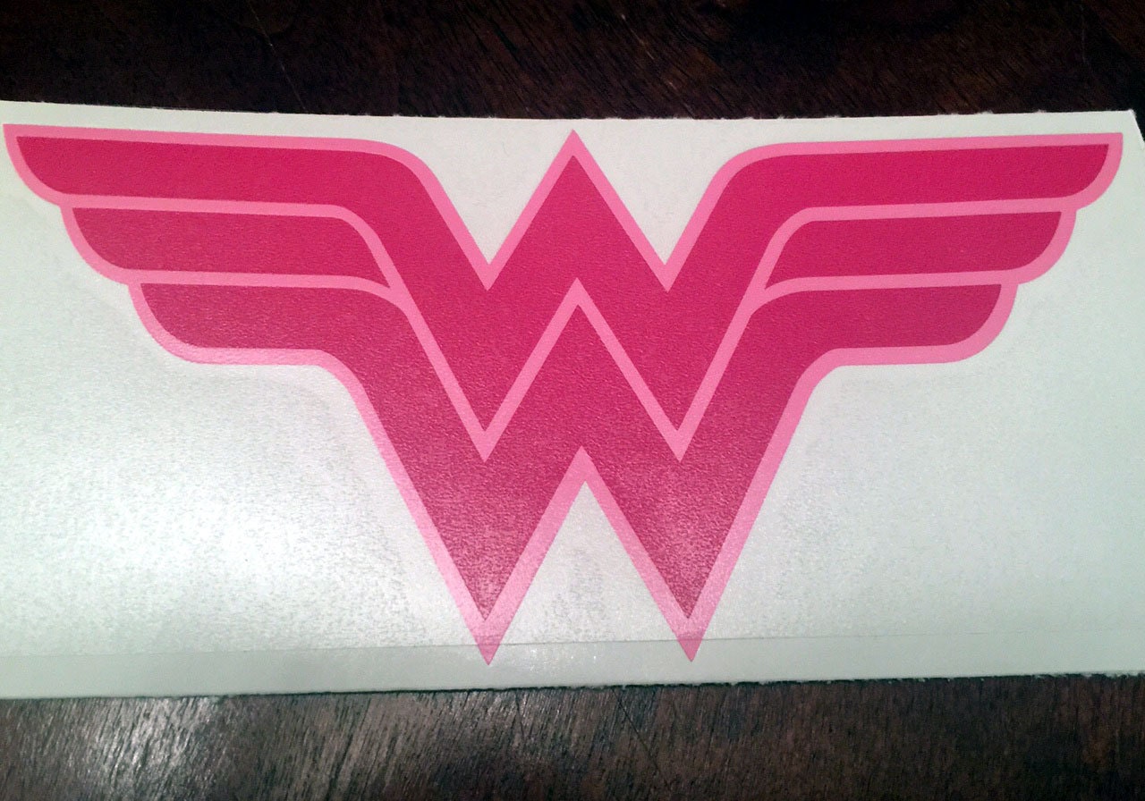 Wonder Woman Vinyl Decal/Bumper Sticker Many Sizes &amp; Colors | Etsy