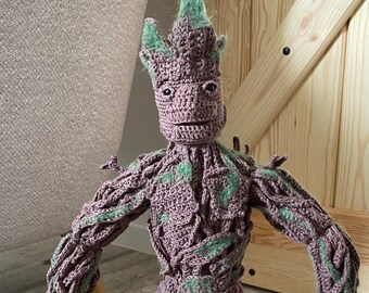 Groot - gehaakte amigurumi treeman