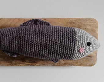 魚 - かぎ針編みの魚