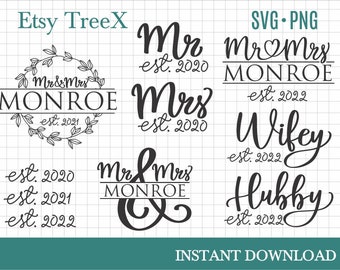 Wedding Svg Etsy