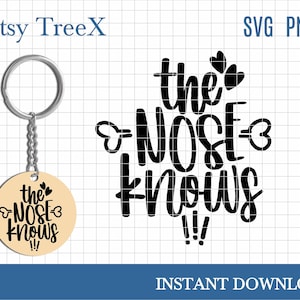 De neus kent hond citaat SVG door Oxee, hond moeder positieve stemming, hond oma svg, cricut gesneden bestand, silhouet svg, sarcastische hond citeert svg