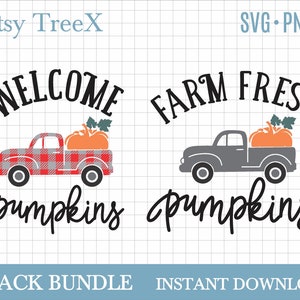 Hand lettered Pumpkin sign SVG bundle by Oxee, farm fresh pumpkins SVG, fall sign svg, welcome pumpkin svg, Vinyl svg, Cut File Cricut