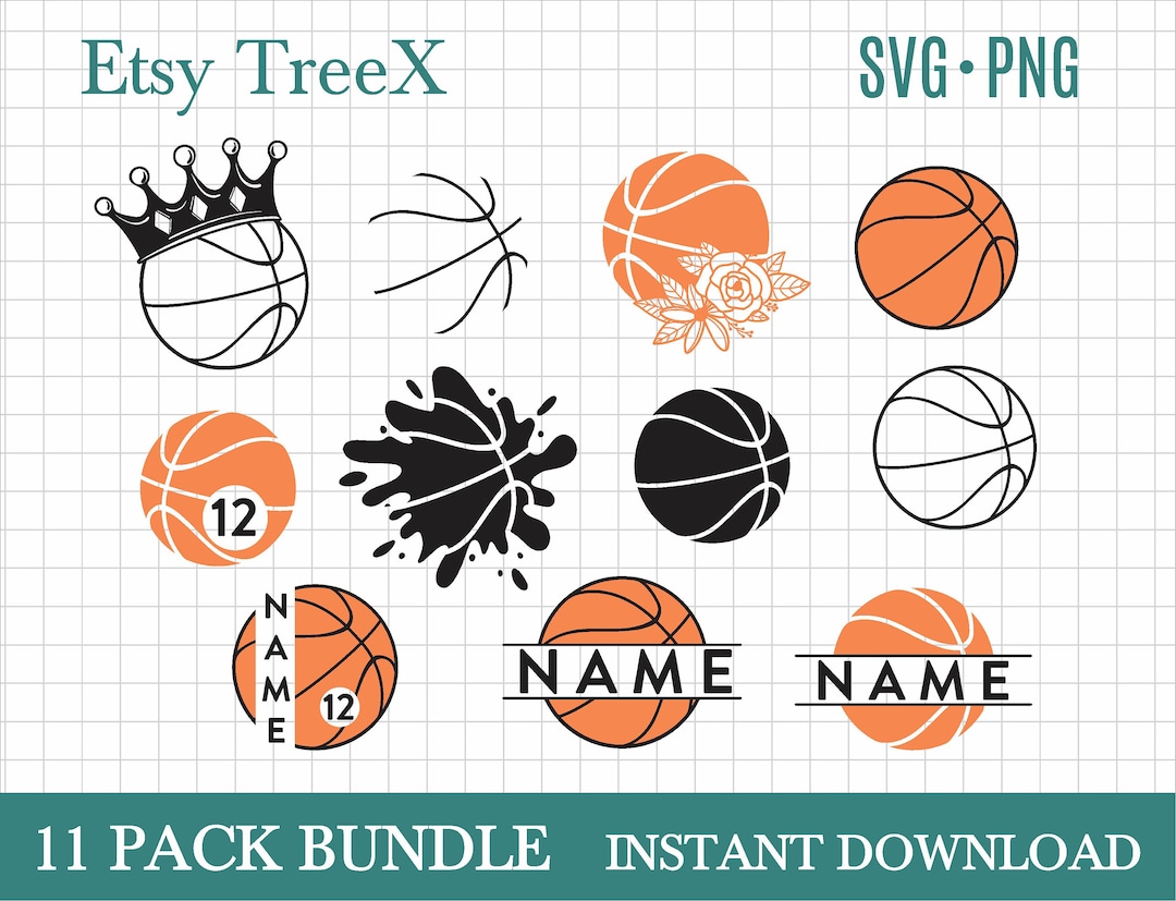 Basketbalmonogram SVG-bundel: Splat, Crown, Cut-bestand (SVG, PNG) - Etsy  Nederland, image size:1080x827