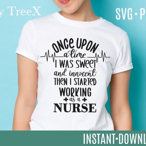 Sarkastische Krankenschwester Zitat SVG von Oxee, hand beschriftet Krankenschwester SVG, Cricut geschnitten Datei, Silhouette svg, Krankenschwester Leben, Krankenschwester t Shirt svg