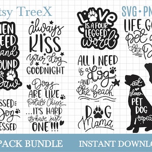 Hund SVG Bundle von Oxee, Hund Mama svg, Hund Oma svg, geschnittene Datei, Hund Silhouette svg, Hund Zitate, Hund Rettung, sarkastische Hund Zitate svg