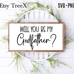 Você será meu padrinho SVG assinado por Oxee, proposta de padrinho escrita à mão svg, padrinho svg, camiseta cristã svg, cricut