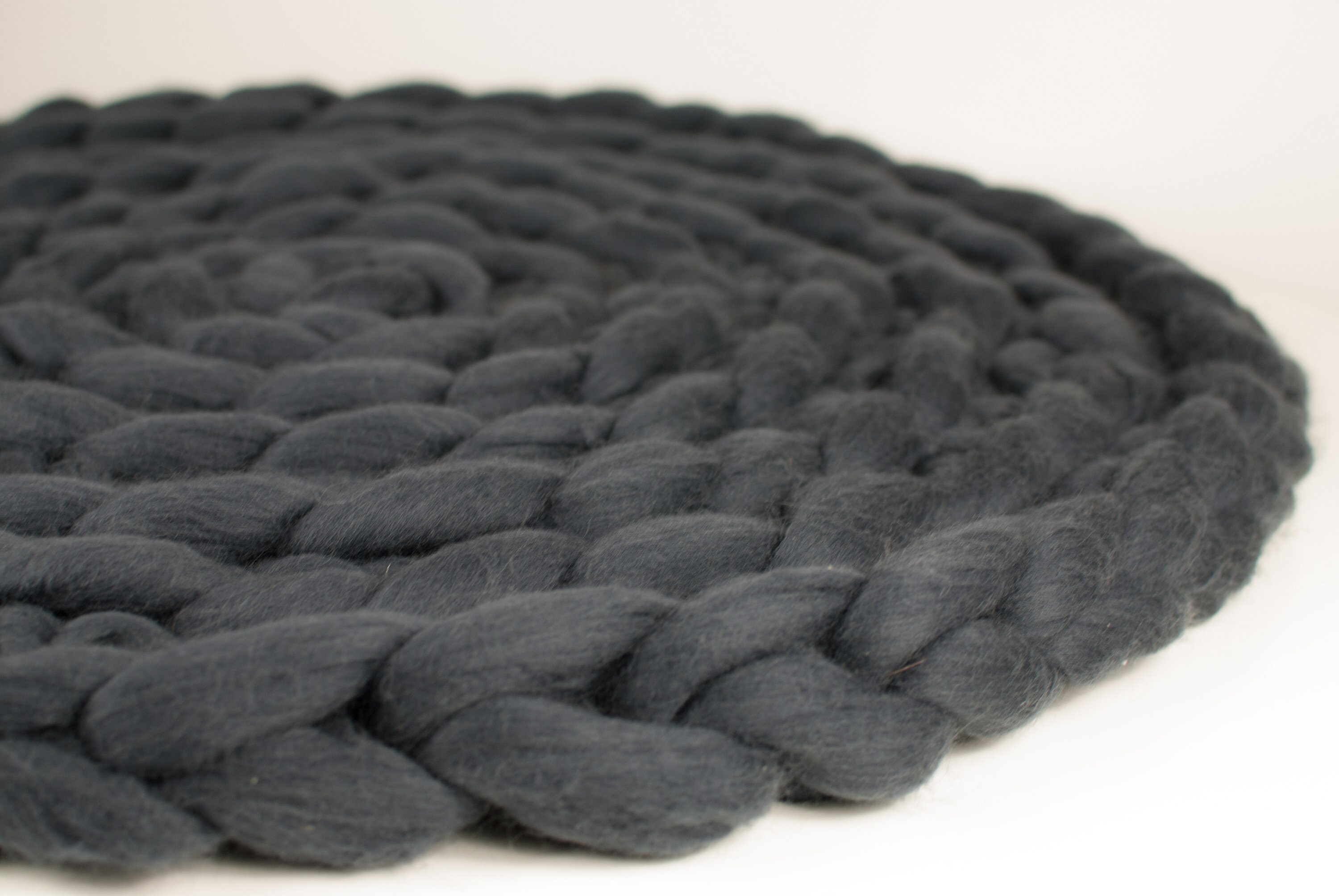 Chunky Rug | Round Rug | Wool Chunky Rug | 100 % Merino Wool | Giant ...