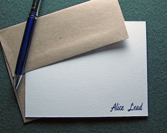 Custom order for Haley - 10 notecards plus liners