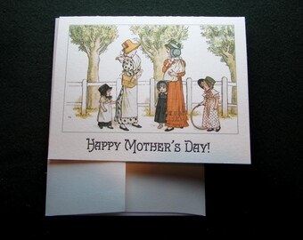 Letterpress/Digital Mother's Day Card  - Happy Mothers Day