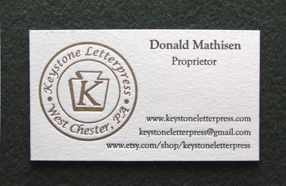 letterpress business card sample sample business card