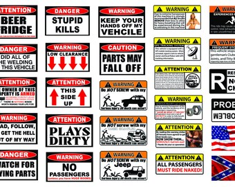 rc crawler decals