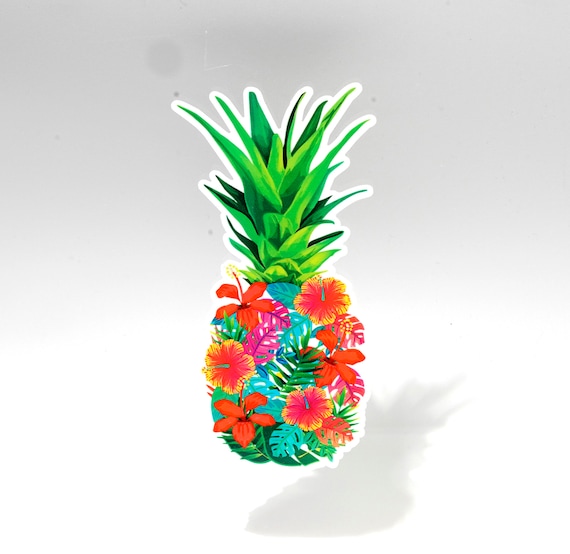 Aloha Flor Piña Pegatina Taza Colorida Cooler Laptop Tablet - Etsy México Aloha Flor Piña Pegatina Taza Colorida Cooler Laptop Tablet - Etsy México