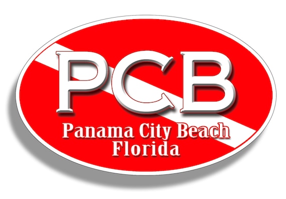 Panama Euro Flag Oval car window bumper sticker decal 5/" x 3/"
