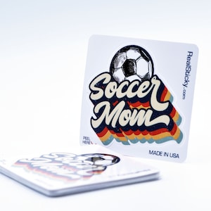 Fußball Mama Vinyl Aufkleber 10,5m Aufkleber Sportaufkleber Fußball BallSpieler Feld Fahrzeug Aufkleber Fußball Mama
