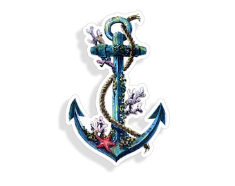Knot Today Anchor Nautical Vinyl Decal Sticker For Cup Car Wall Decor Choice e