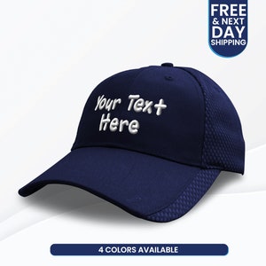 Custom Golf Cap Unique Golf Hat Golf Cap Gift for Golfer Custom Text Hat Fitted Cap Custom Embroidery Hat Handmade Golf Hat golfcap Sports