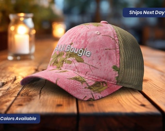 Camo Hat Soft Baseball Cap Camouflage Hat A Lil Bougie Camo Cap Vintage Dad Hat Camouflage Cap Funny Love Unisex Cap Camo Gift